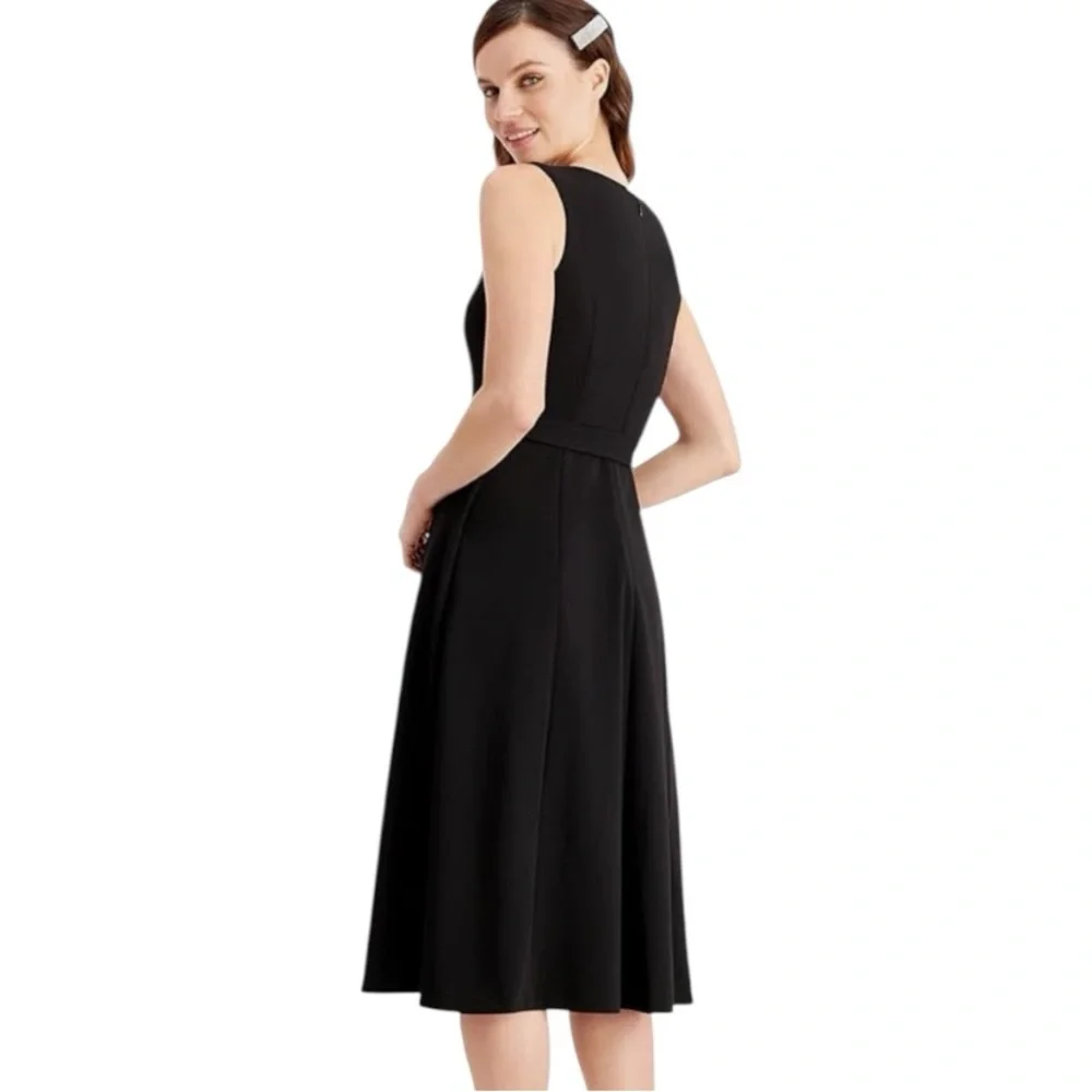 Calvin Klein Elegant Black Sleeveless Dress, Sz: 2